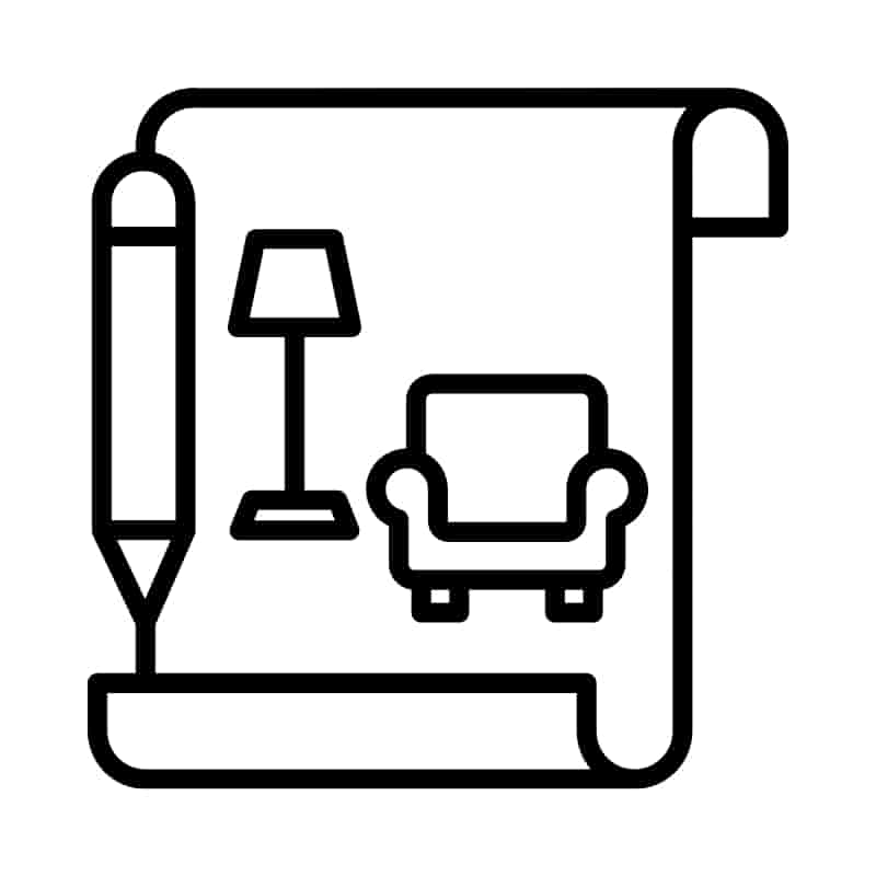 Logo diseño de interiores